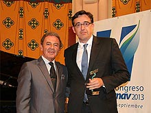 D. Jos Luis Prieto Otero, Presidente de UNAV y D. Josep Garca, Aon Taeds (en representacin de ARAG)