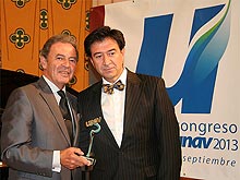 D. Jos Luis Prieto Otero, Presidente de UNAV y D. Manuel Lpez, Intermundial Seguros (Consejero Delegado)