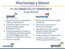 MUCHOVIAJE - Retos y oportunidades del canal online