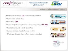 RENFE - Novedades en Transporte y Distribucin