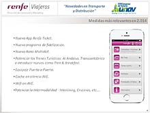 RENFE - Novedades en Transporte y Distribucin