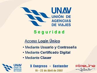 Soluciones tecnológicas para agencias de viajes - Congreso Unav 2007