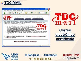 Soluciones tecnológicas para agencias de viajes - Congreso Unav 2007