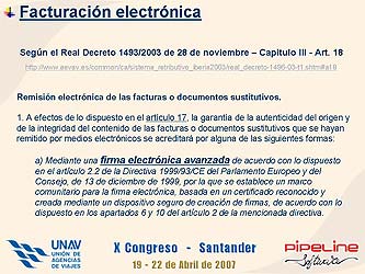 Soluciones tecnológicas para agencias de viajes - Congreso Unav 2007