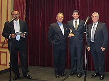 D. Ramón Buendía, Consejero de UNAV, D. José Luis Prieto, Presidente  de la Unión de Agencias de Viajes (UNAV), D. Manuel Sos Gallen, Director Gerente de Pipeline Software y D. José Luis Ramil, Presidente de la Asociación de Grupos Comerciales (AGRUPA)