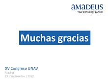 XV Congreso UNAV - 35 ANIVERSARIO - AMADEUS