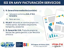 XX CONGRESO DE TURISMO UNAV 2017 - PIPELINE SOFTWARE  SUMINISTRO INMEDIATO DE INFORMACIN DE IVA