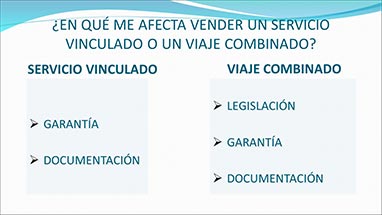 OBLIGACIONES DE LAS AGENCIAS DE VIAJES COMO CONSECUENCIA DE LA TRANSPOSICIN DE LA DIRECTIVA DE VIAJES COMBINADOS