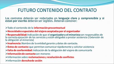 OBLIGACIONES DE LAS AGENCIAS DE VIAJES COMO CONSECUENCIA DE LA TRANSPOSICIN DE LA DIRECTIVA DE VIAJES COMBINADOS