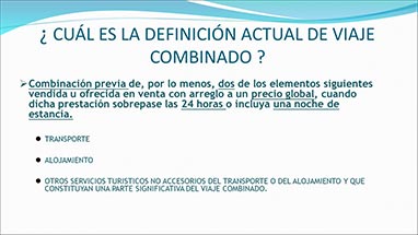 OBLIGACIONES DE LAS AGENCIAS DE VIAJES COMO CONSECUENCIA DE LA TRANSPOSICIN DE LA DIRECTIVA DE VIAJES COMBINADOS