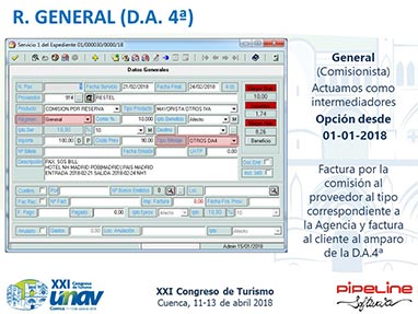 Modificacin de la Disposicin Adicional 4 del Reglamento de Facturacin. Posibilidad de emitir facturas para documentar determinadas operaciones en las que las Agencias de Viajes operan en nombre y por cuenta del proveedor