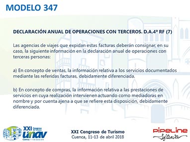 Modificacin de la Disposicin Adicional 4 del Reglamento de Facturacin. Posibilidad de emitir facturas para documentar determinadas operaciones en las que las Agencias de Viajes operan en nombre y por cuenta del proveedor