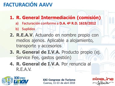 Modificacin de la Disposicin Adicional 4 del Reglamento de Facturacin. Posibilidad de emitir facturas para documentar determinadas operaciones en las que las Agencias de Viajes operan en nombre y por cuenta del proveedor