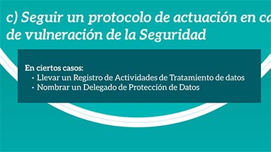 Tratamiento y posibles sanciones en la proteccin de datos