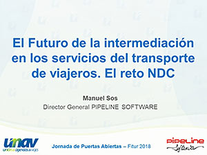 El futuro de la intermediación en los servicios del transporte de viajeros. El reto NDC