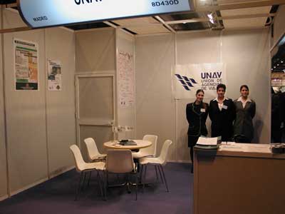 Stand de Unav en Fitur 2003