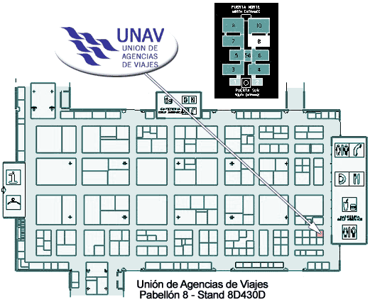 Stand UNAV en FITUR 2003