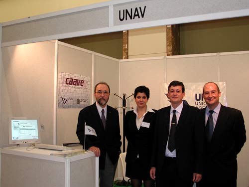 Stand UNAV en TurNexo Madrid Invierno 2002